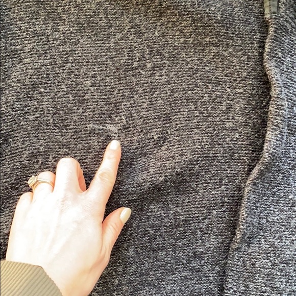 madewell charcoal knit sweater - Picture 4 of 6